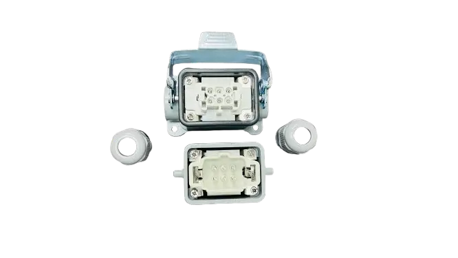 Esinti 6-Pin Heavy Duty Connector – Bottom Close, Top Entry - Image 3