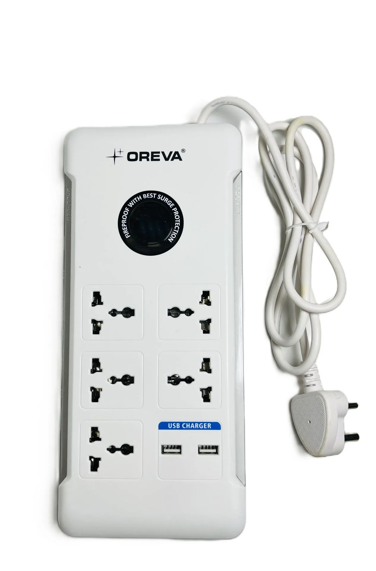 OREVA 5 Socket Surge Protector with 2 USB | 918J 36000A - Image 8