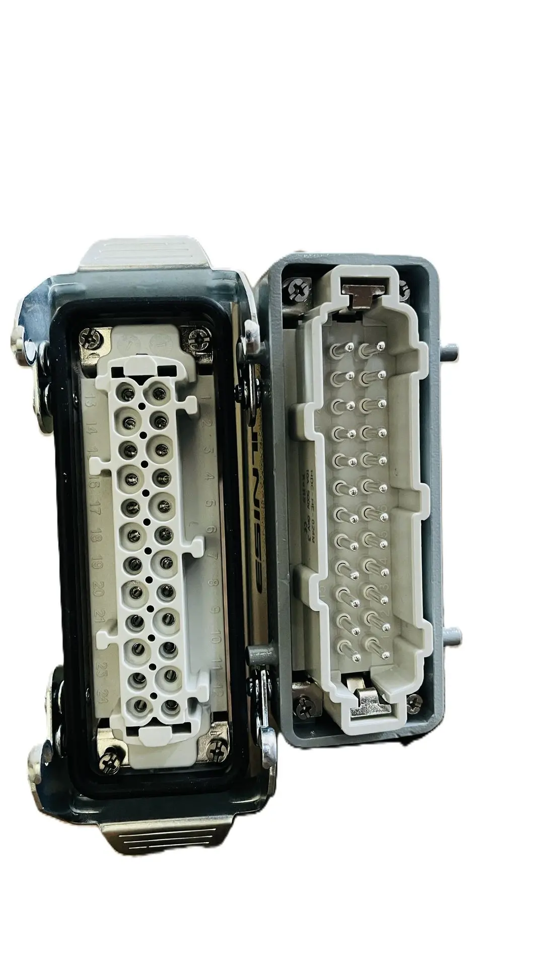 Esinti 24-Pin Heavy Duty Connector – Bottom Open, Top Entry - Image 3