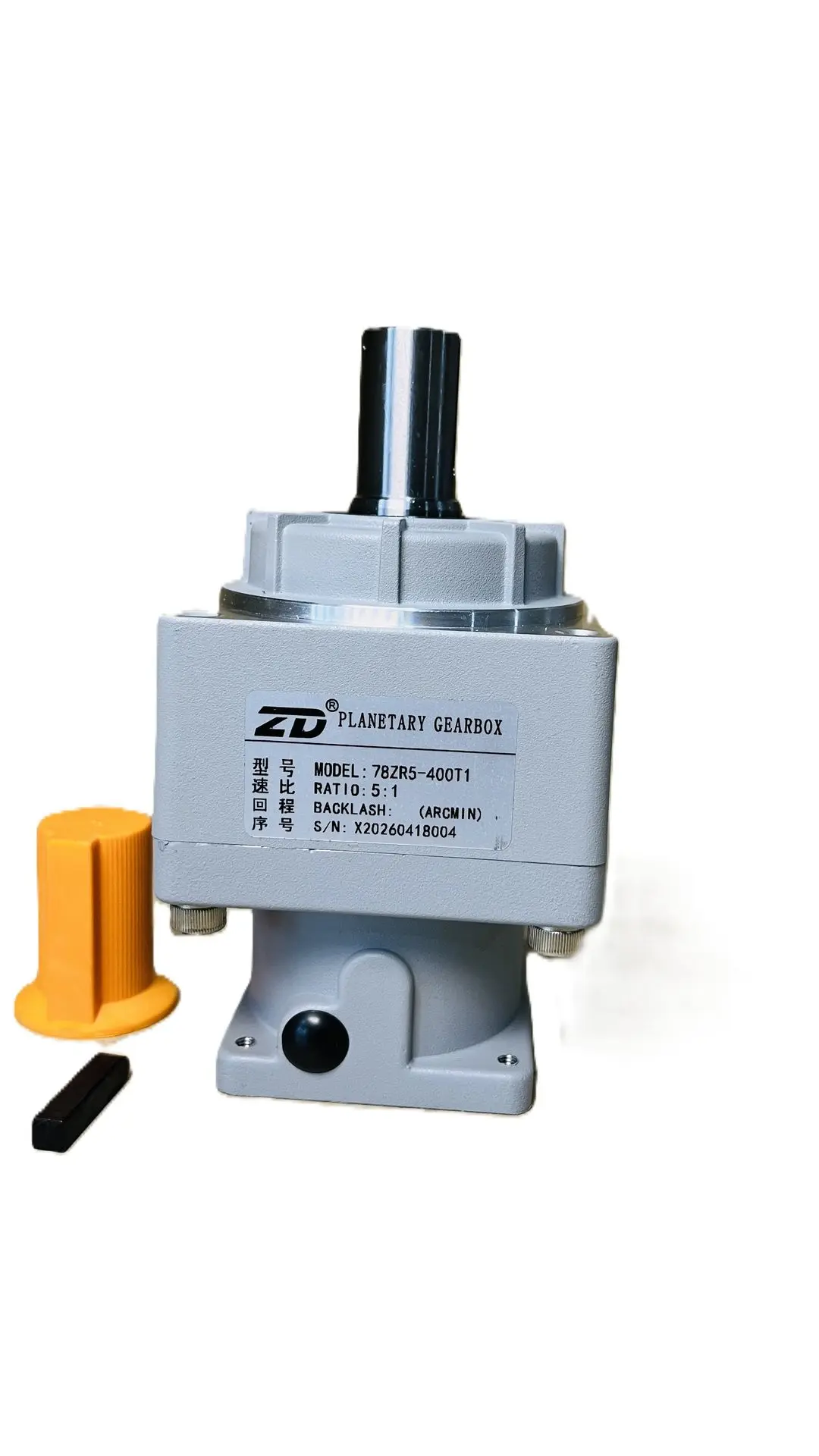 Planetary Gearbox 5:1 Ratio | High Precision Inline Gear Reducer 78ZR5-400T1 - Image 2